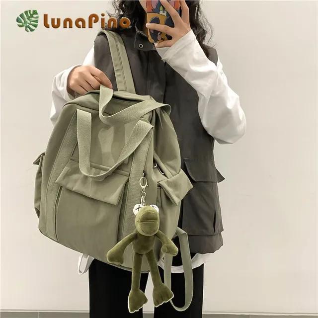 [당일발송🚀사은품키링] 고등학생 힙한 백팩 중학생 학원가방 생일선물 방수 책가방