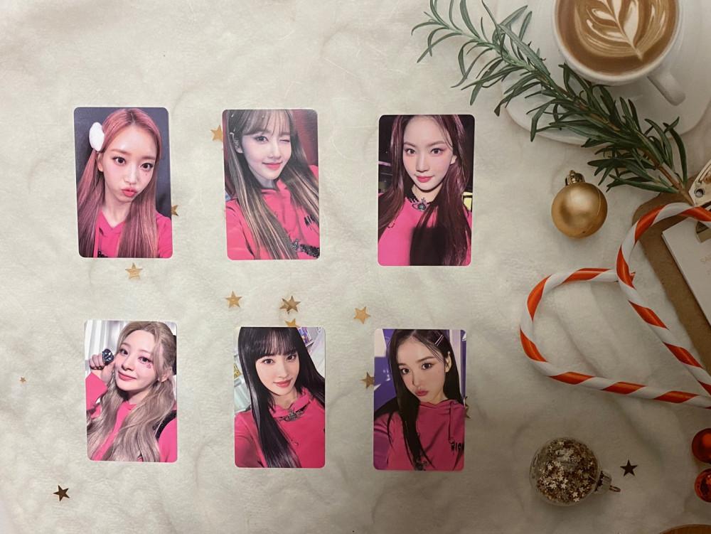 스테이씨 Teddy Bear 위드뮤 럭드 셀포버전 포카 수민 시은 아이사 세은 윤 재이 테디 베어 벨리곰 팝업 포토카드