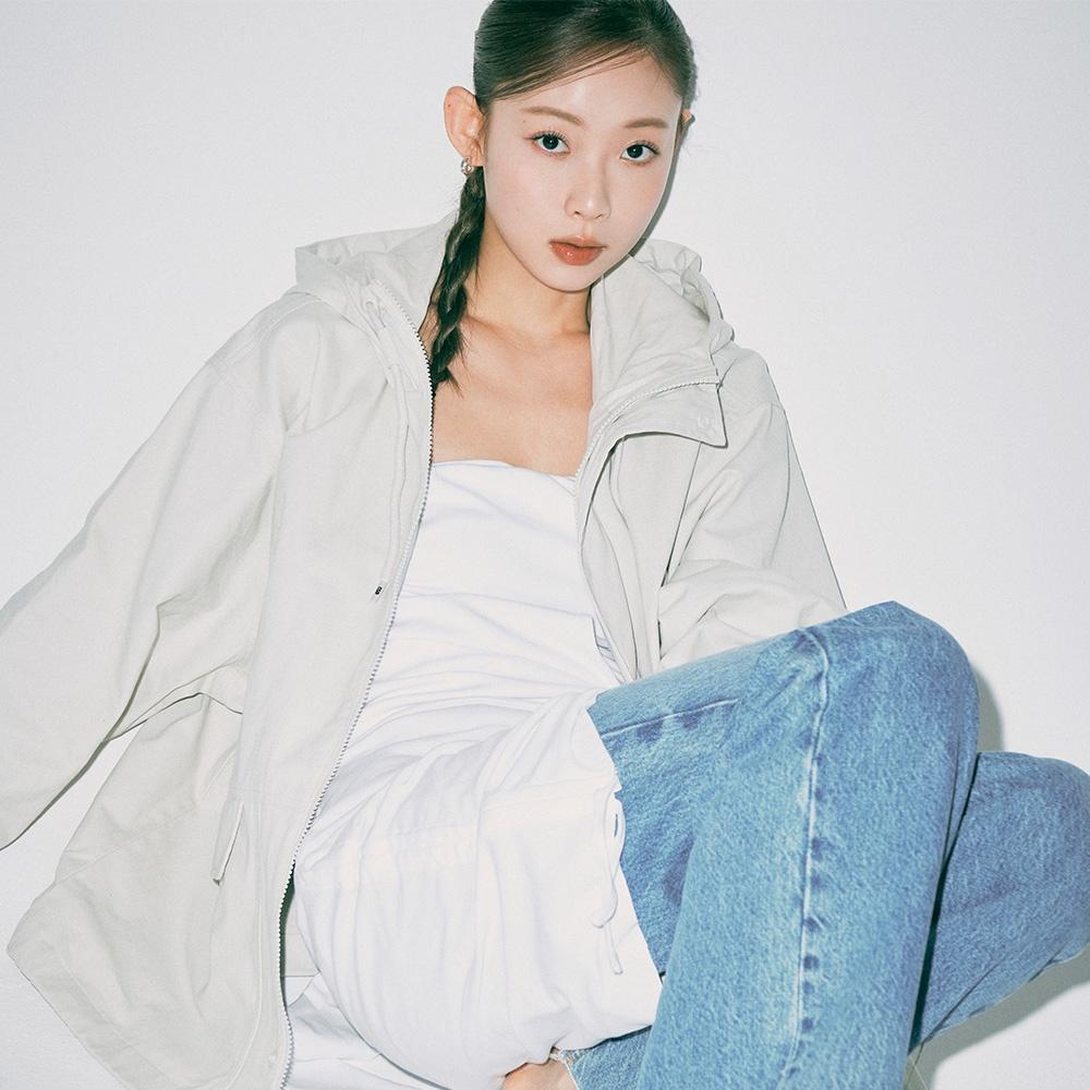 워시드 코튼 후드집업_4COLOR