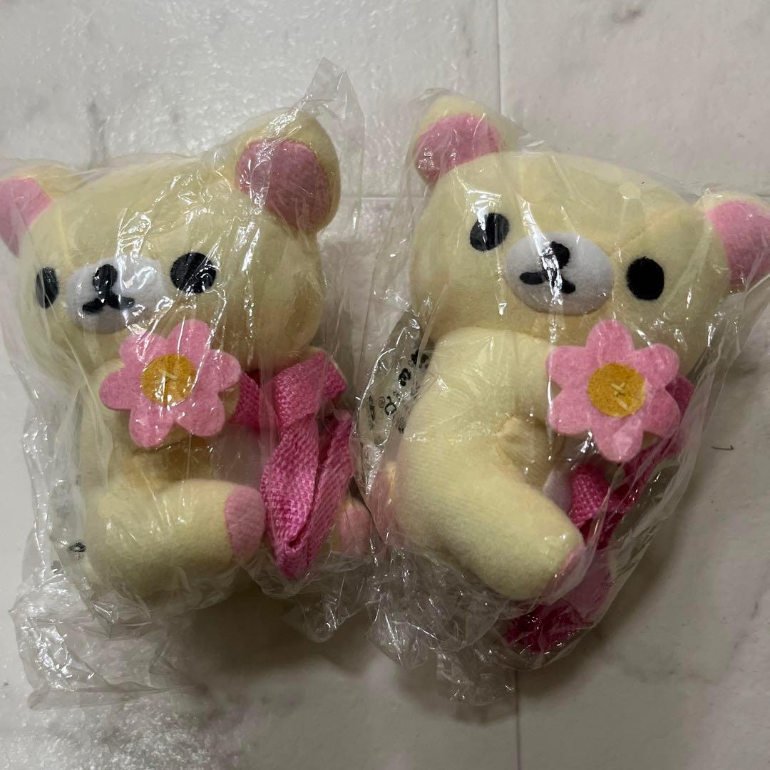 未開封 コリラックマ カーテンタッセル ベルト付き ミニマスコット ぬいぐるみ