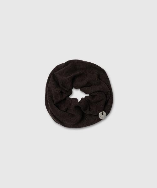CHARMING SCRUNCHIE_BROWN