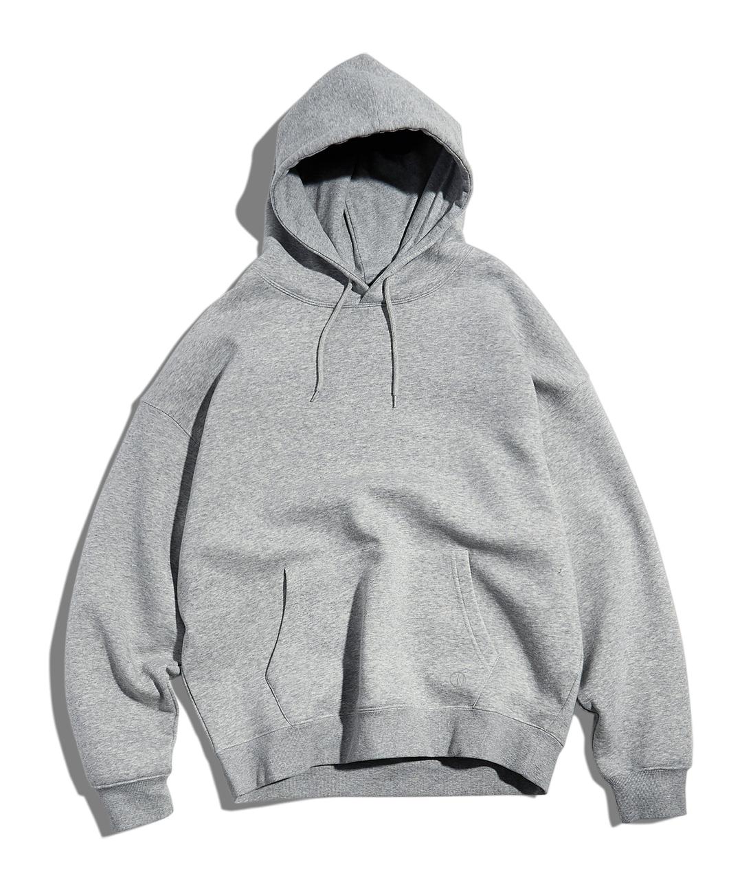 리파인드 스탠다드 기모 후드 티셔츠 MHT200 [GRAY]