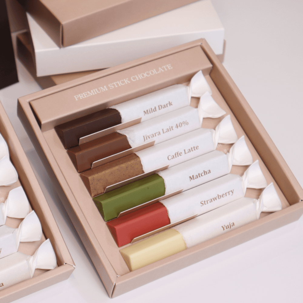 감미로이 스틱 초콜릿 6구세트