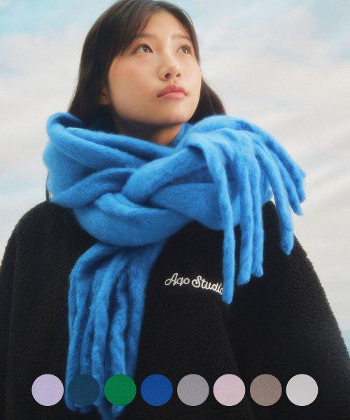 8컬러_아코 볼드 플레인 머플러