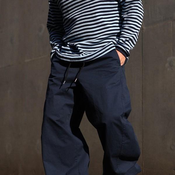 thin curved wide pants [ACH261BO071]