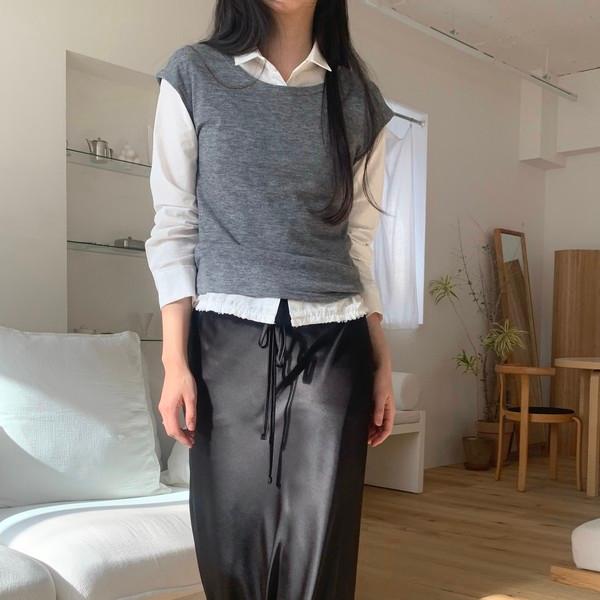 Cap sleeve knit top (3c)