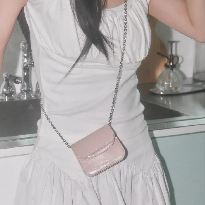 [minio] Dotti mini bag (mute pink)