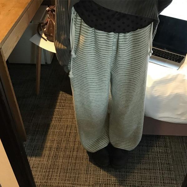 두유 스트라이프 팬츠 ( doyou stripe pants )