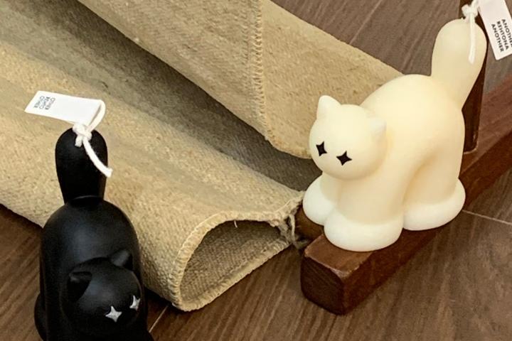 냥아치 고양이 집사 캔들 홈데코 오브제 인테리어 감성 소품 집들이 선물 답례품