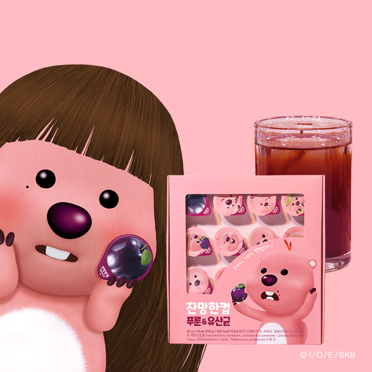 [선물추천] 잔망한컵 (280억유산균+푸룬함유)