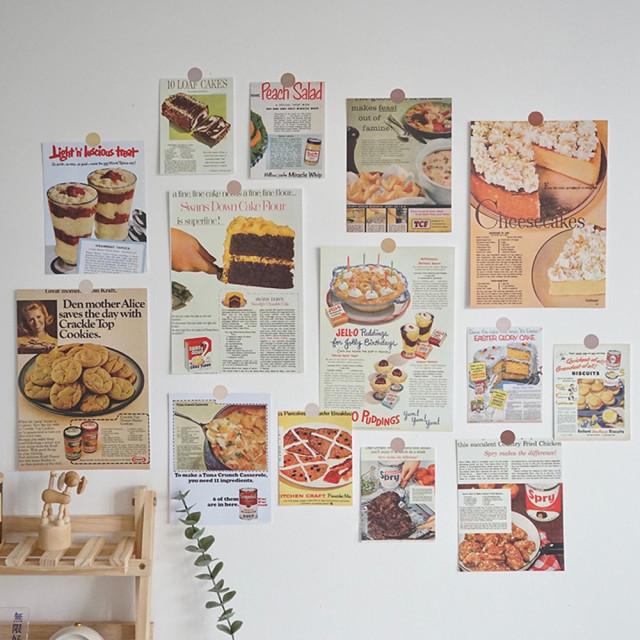 레트로 빈티지 엽서 벽 인테리어 소품 감성 포토카드 방꾸미기 다이어리 꾸미기 다꾸 포스터 : 프레젤리