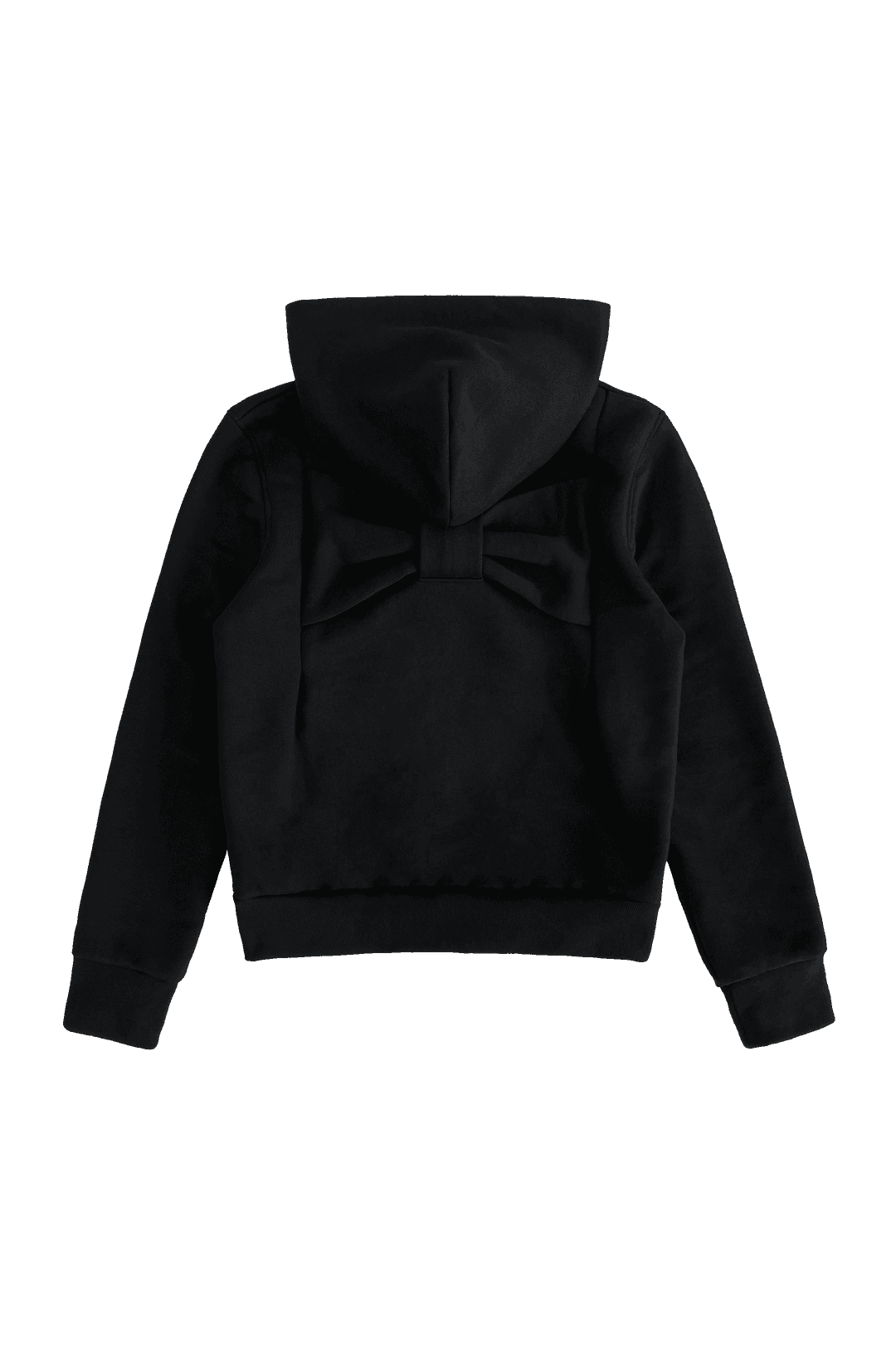 [12.04 순차배송] BOW ZIP-UP HOODIE (BLACK)
