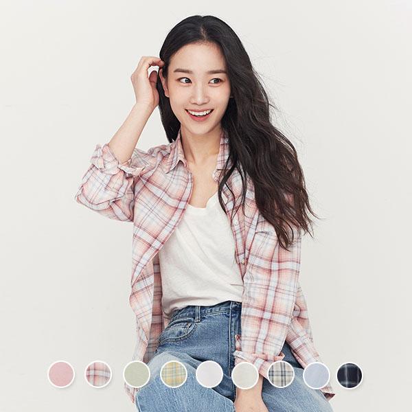 코튼린넨 셔츠 342510