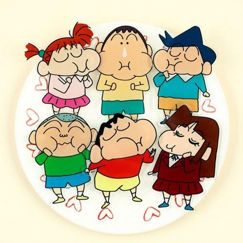 짱구 냠냠시리즈 BIG 아크릴 스마트 톡 거치대