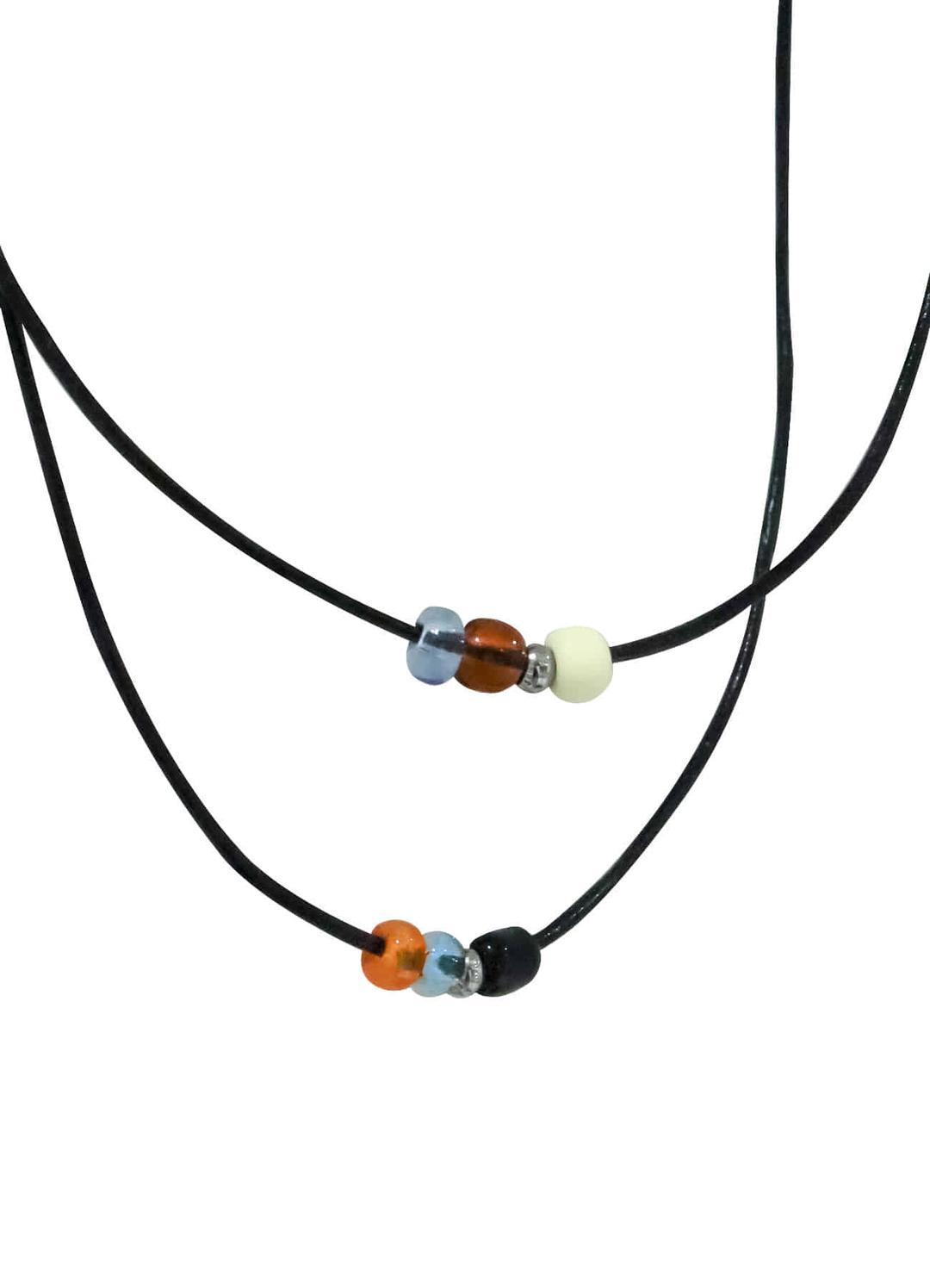 [뉴이스트 김종현 착용]Leather Choker.(2color)