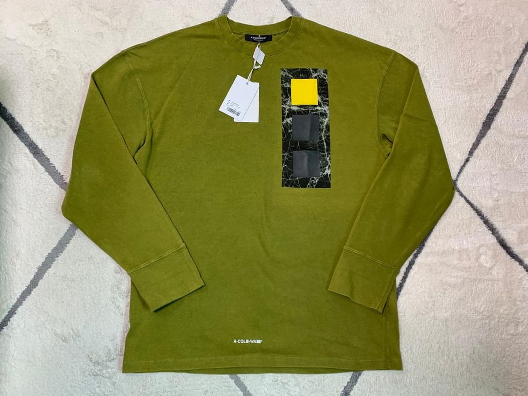 A COLD WALL 어콜드월 패치 롱슬리브 티셔츠 L | 후루츠패밀리