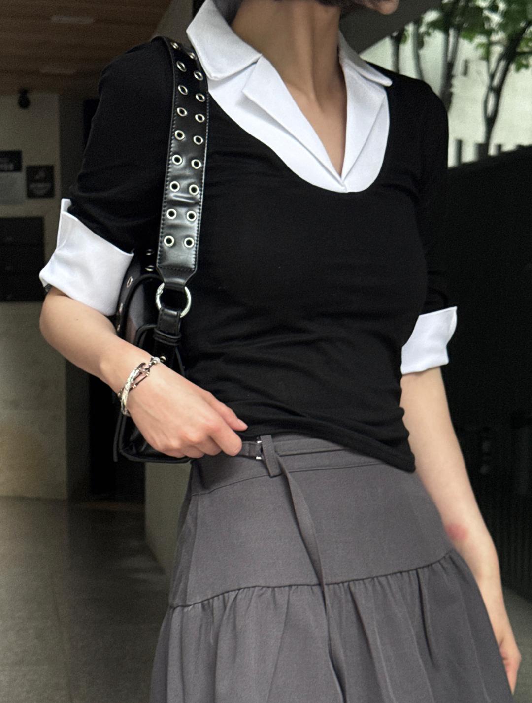 Layered Cuff Shirt