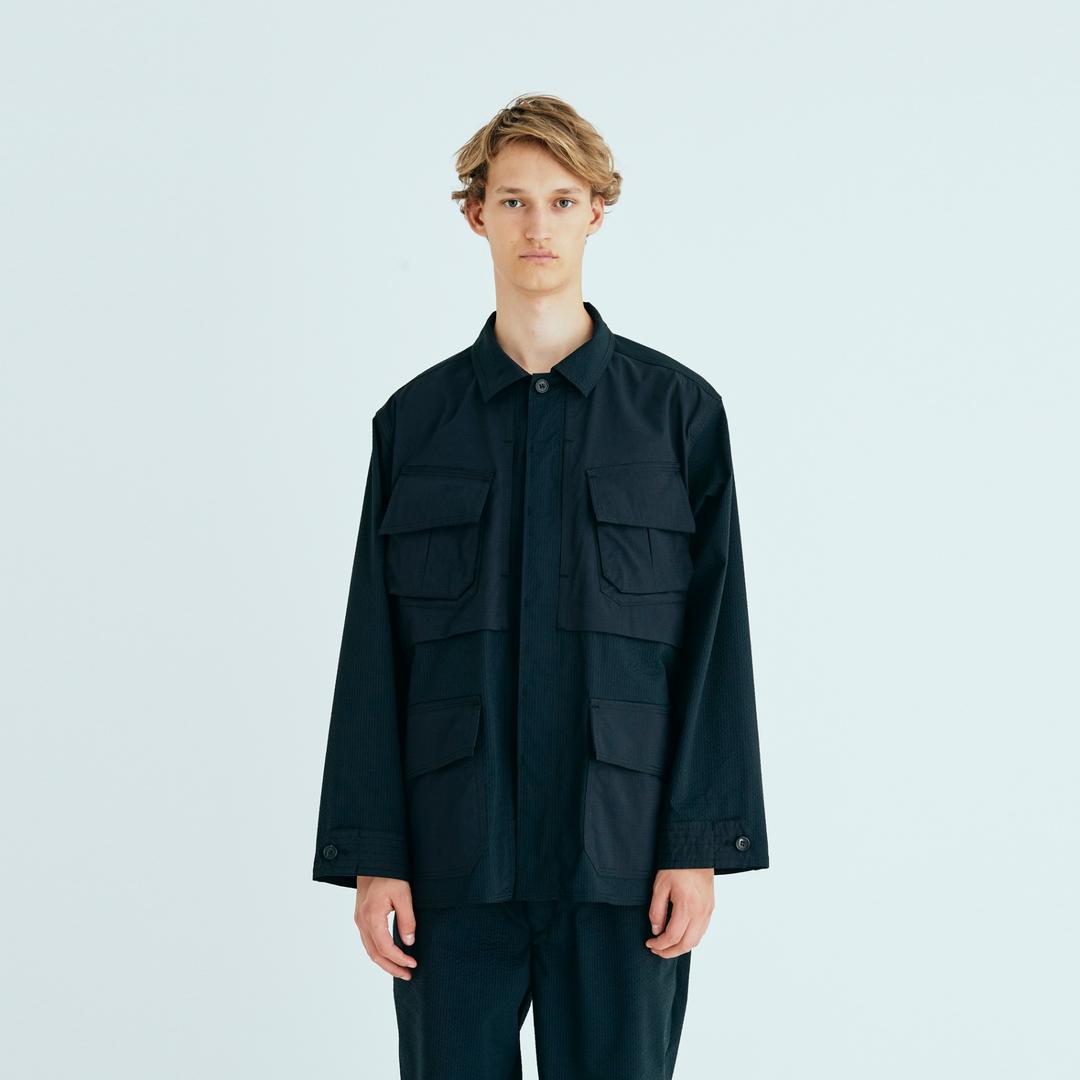 WHITE MOUNTAINEERING BDU SHIRT JACKET BLACK