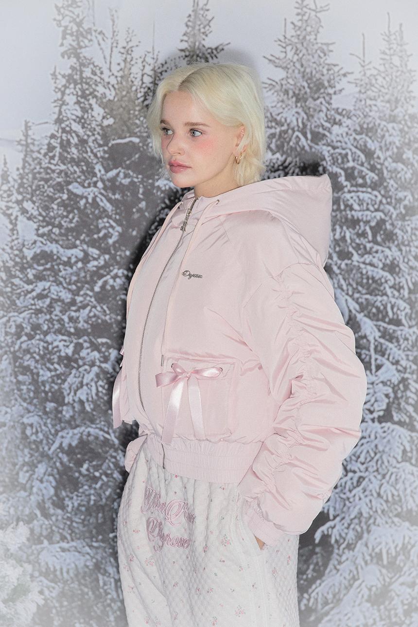 SHIRRING DUCK DOWN PUFFER JACKET (PINK) 12/16~ 결제순 발송