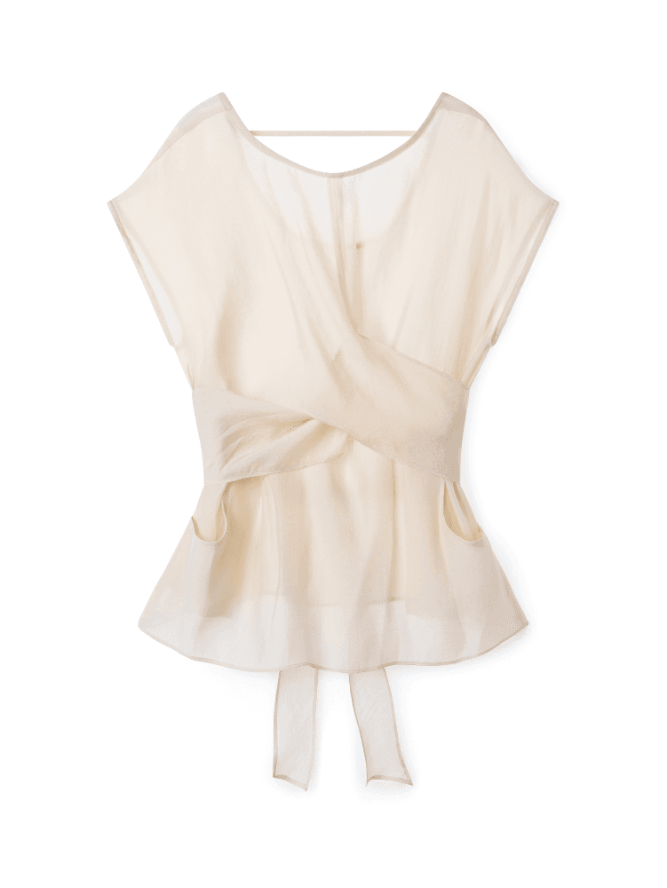pocket blouse [2color]