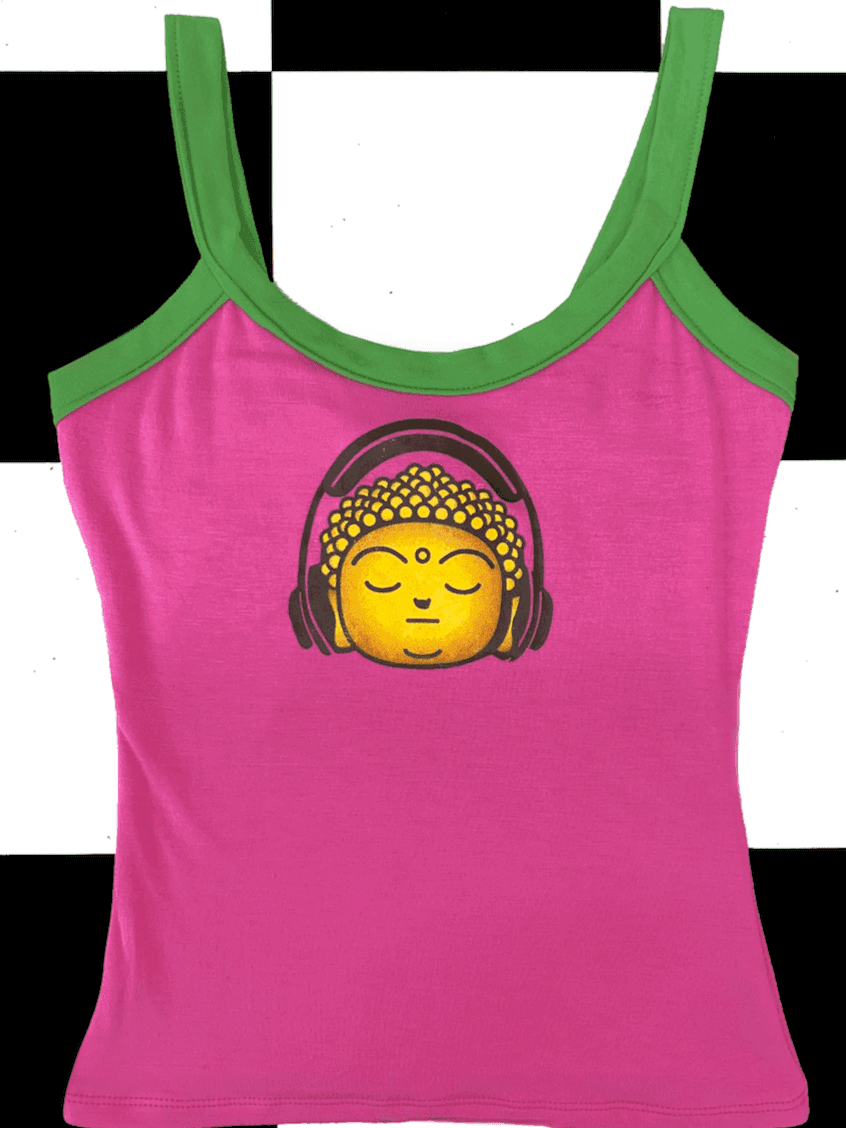 MUSIC BUDDHA IN PINK