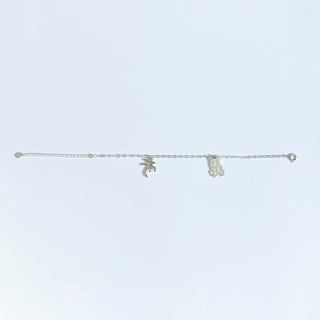 SUMMER SILVER ANKLET