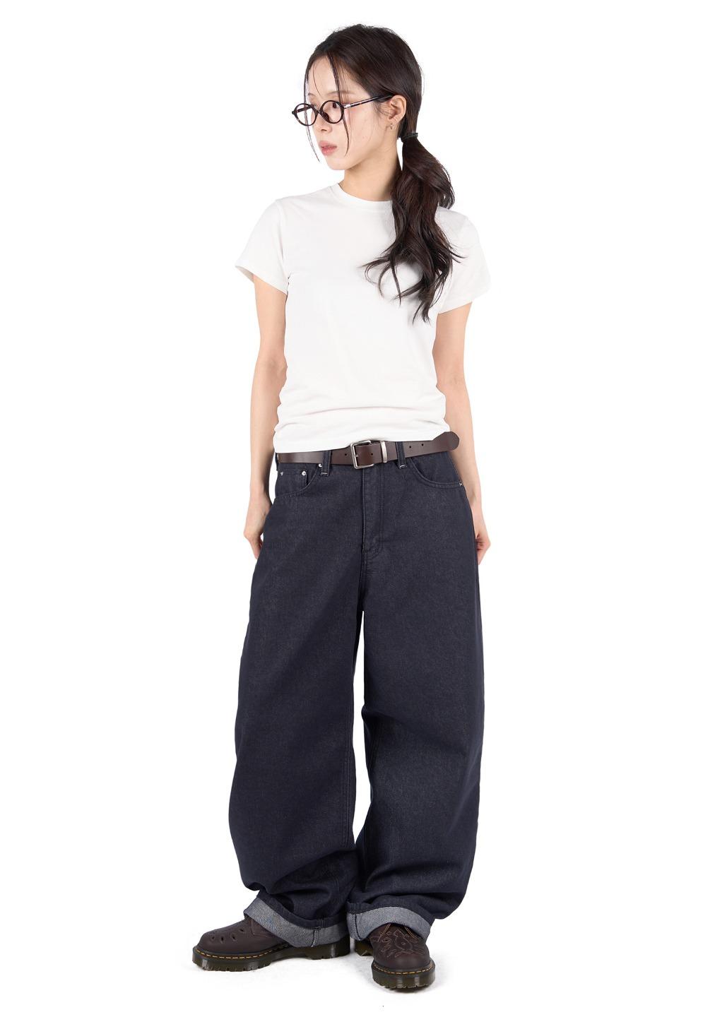 릿킴 FLAT RAW JEANS