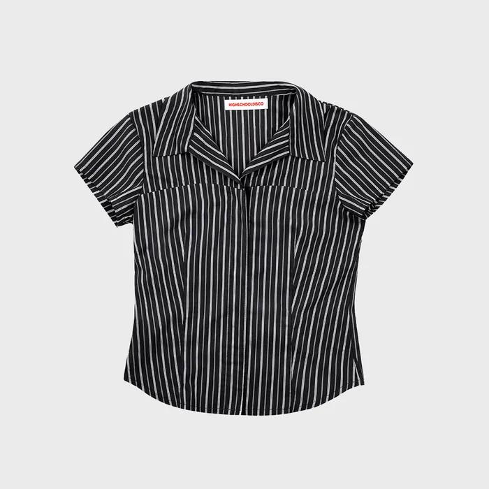 에픽 스트라이프 반팔 셔츠