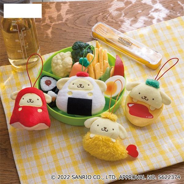 폼폼푸린 도시락 마스코트 미니 인형