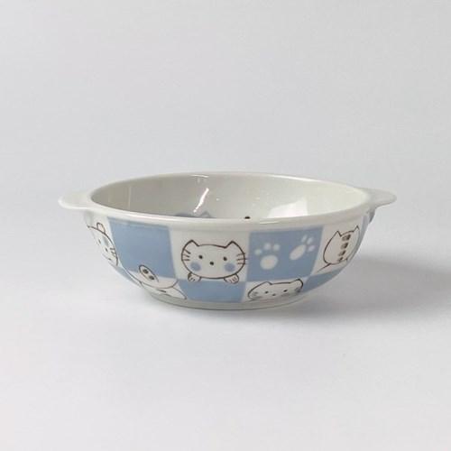 나고미 캐릭터 통통고양이 대접 국그릇 어린이식기 이유식기