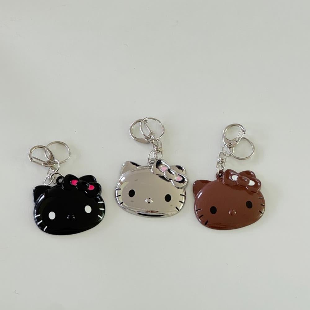 Metal Kitty key-ring(3color) / 메탈 키티 키링