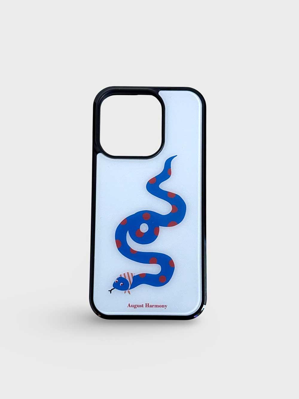 Blue Snake iPhone Case