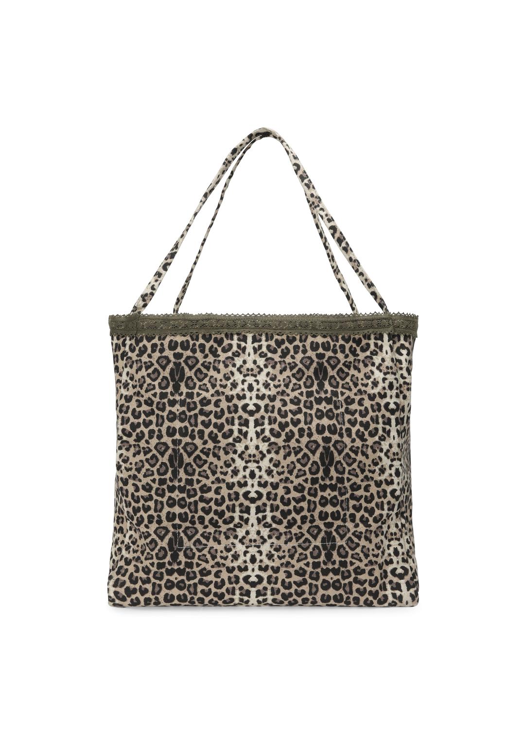 Leopard daily shoulder bag