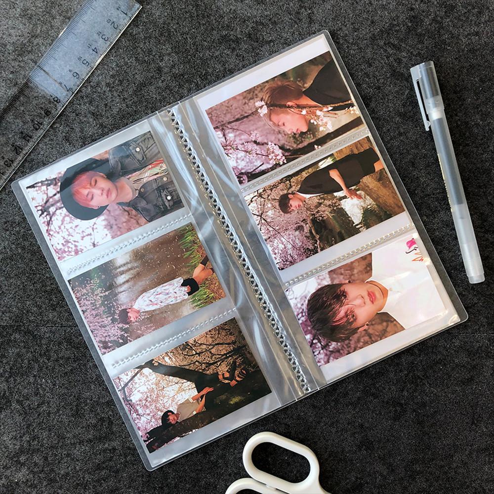 굿슈머 포카바인더 미니 포토카드 포토티켓 앨범 콜렉트북