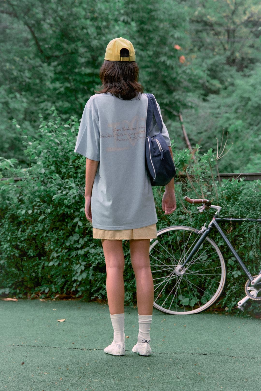 [Preorder27%] I Luv 7 T-Shirt (Sky)