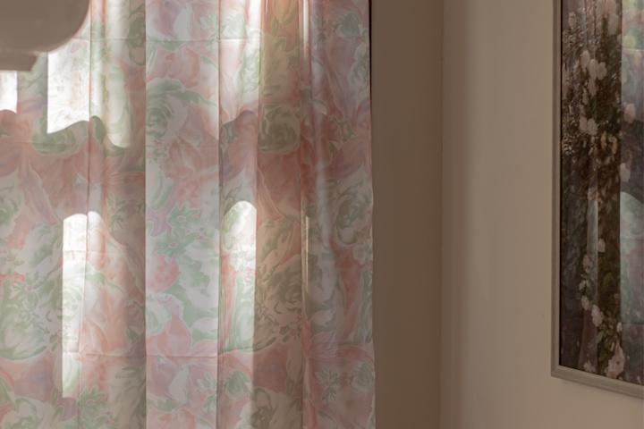 빈티지 로즈 커튼 2type 3size