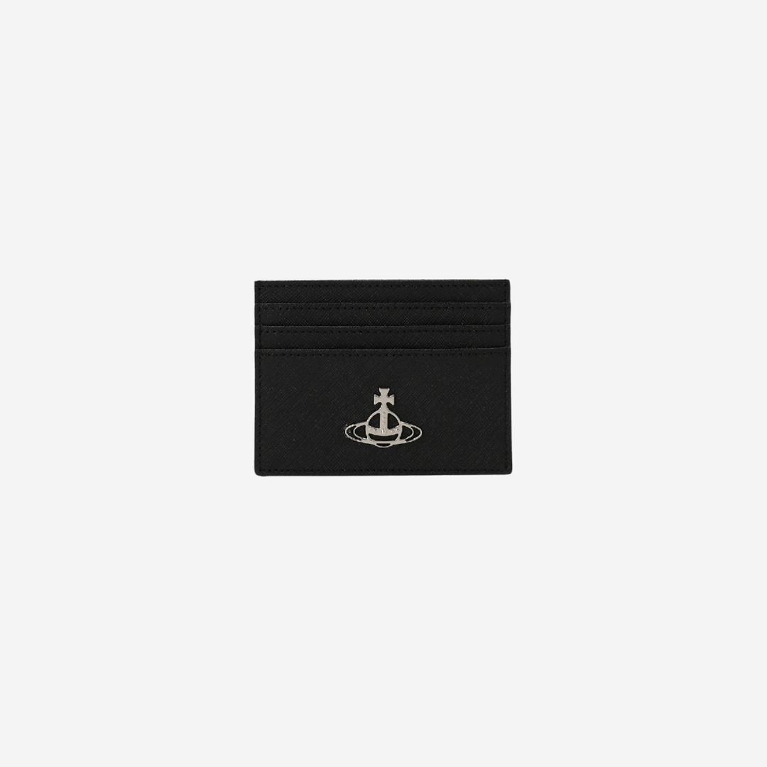 Vivienne Westwood Logo Card Holder Black