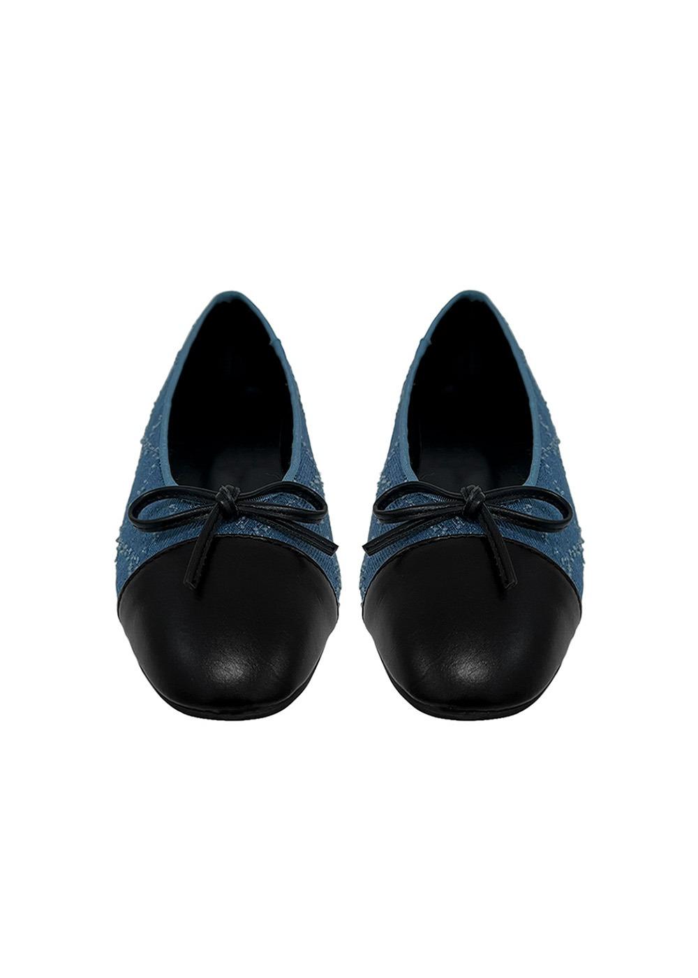 NO.64 BLUE DENIM JEAN FLAT