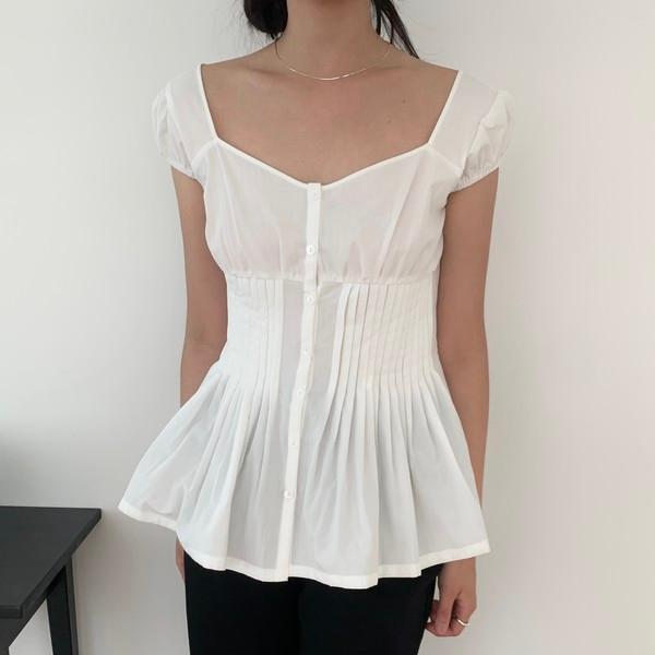 jade blouse (2color)