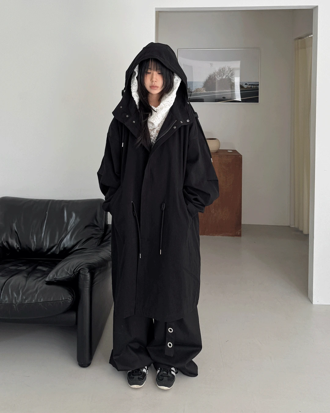 [New] 애드너 롱 후드 야상