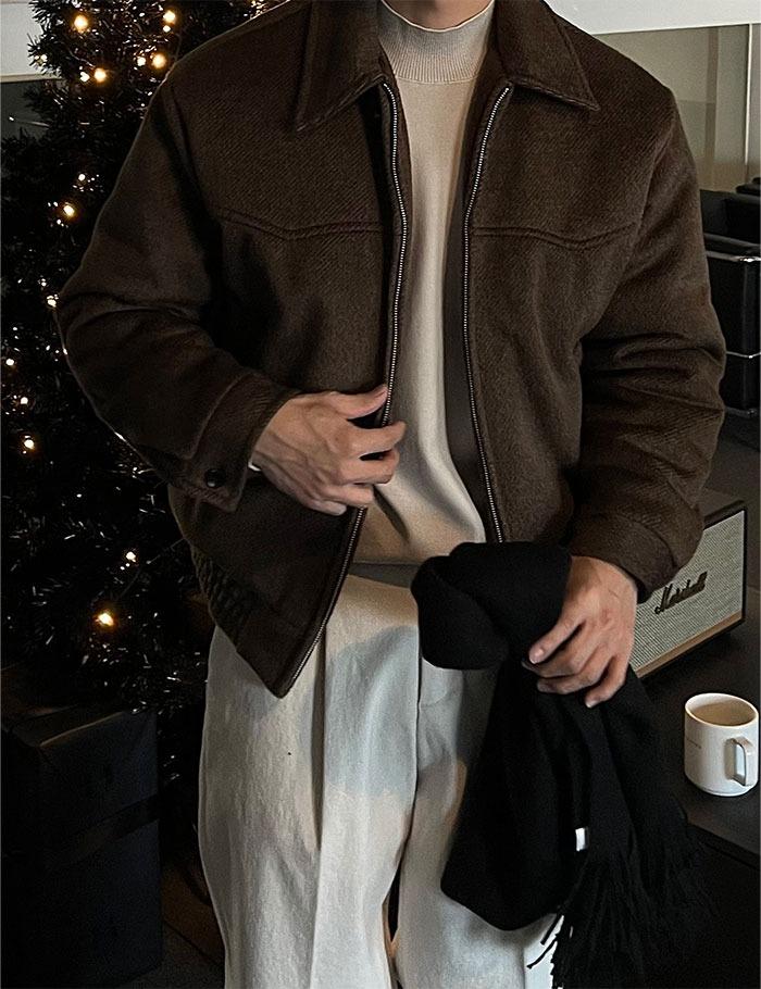 댑 브러쉬 웨스턴 패딩점퍼 (2color)