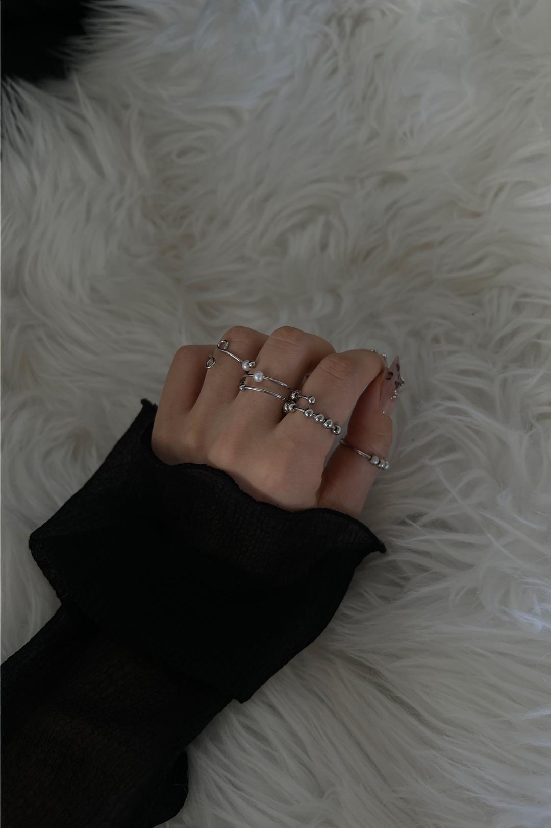 노드레스 [only Nodress] ring set | 노드레스 오픈링 마디반지 세트
