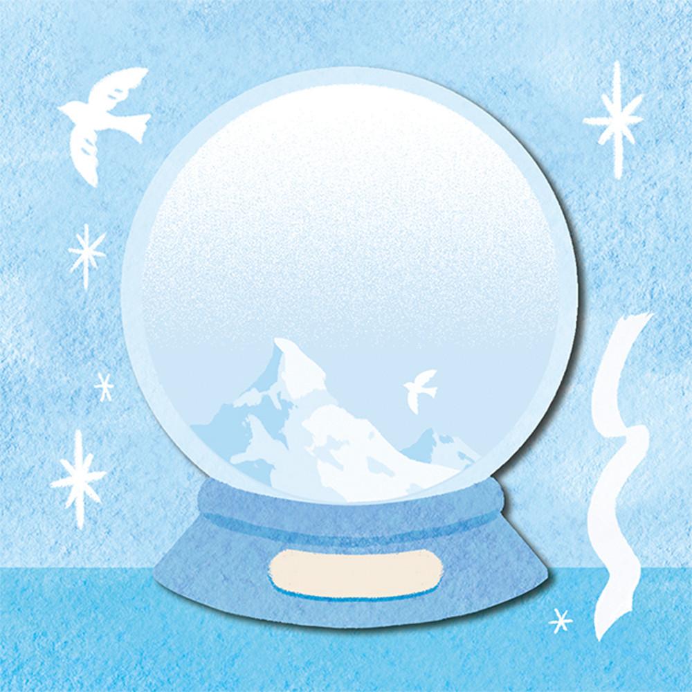 겨울의 꿈 접착 메모지