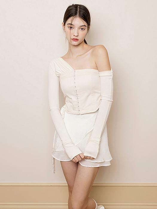 Monica top (Beige)