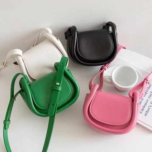 반달 미니 컬러 토트 크로스백 ba-60326c