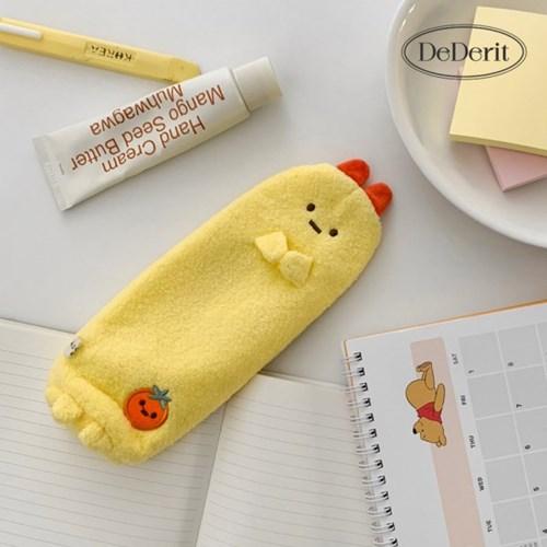 귀여운 새우튀김 인형 필통 필기구 펜케이스 파우치