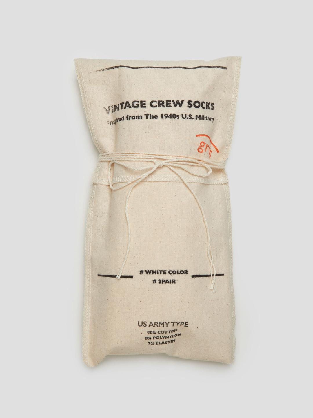vintage crew socks