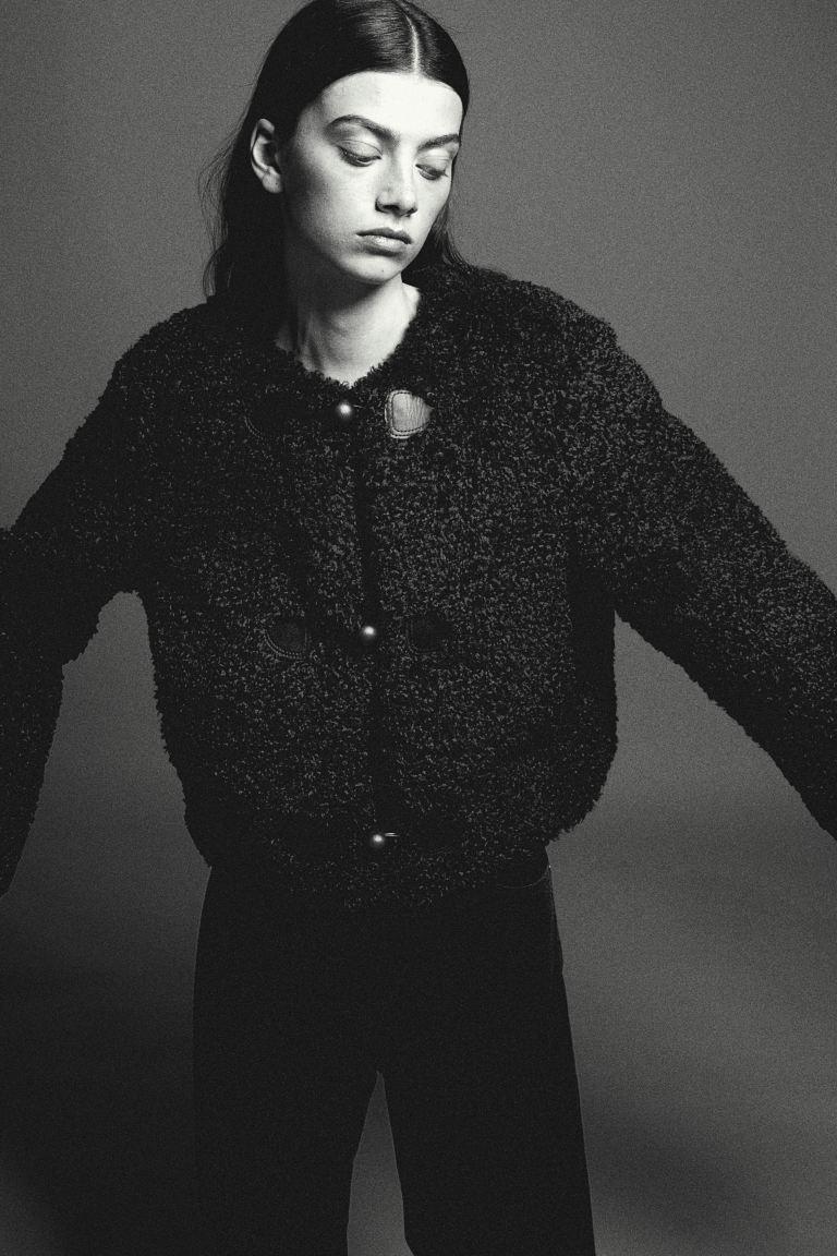 쇼트 테디 재킷