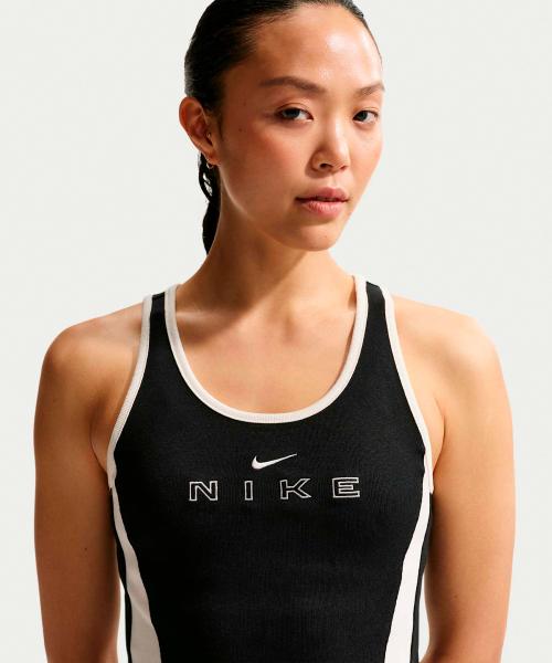 스포츠웨어 타이트 그래픽 탱크 탑 W - 블랙:초크 / IF0553-010