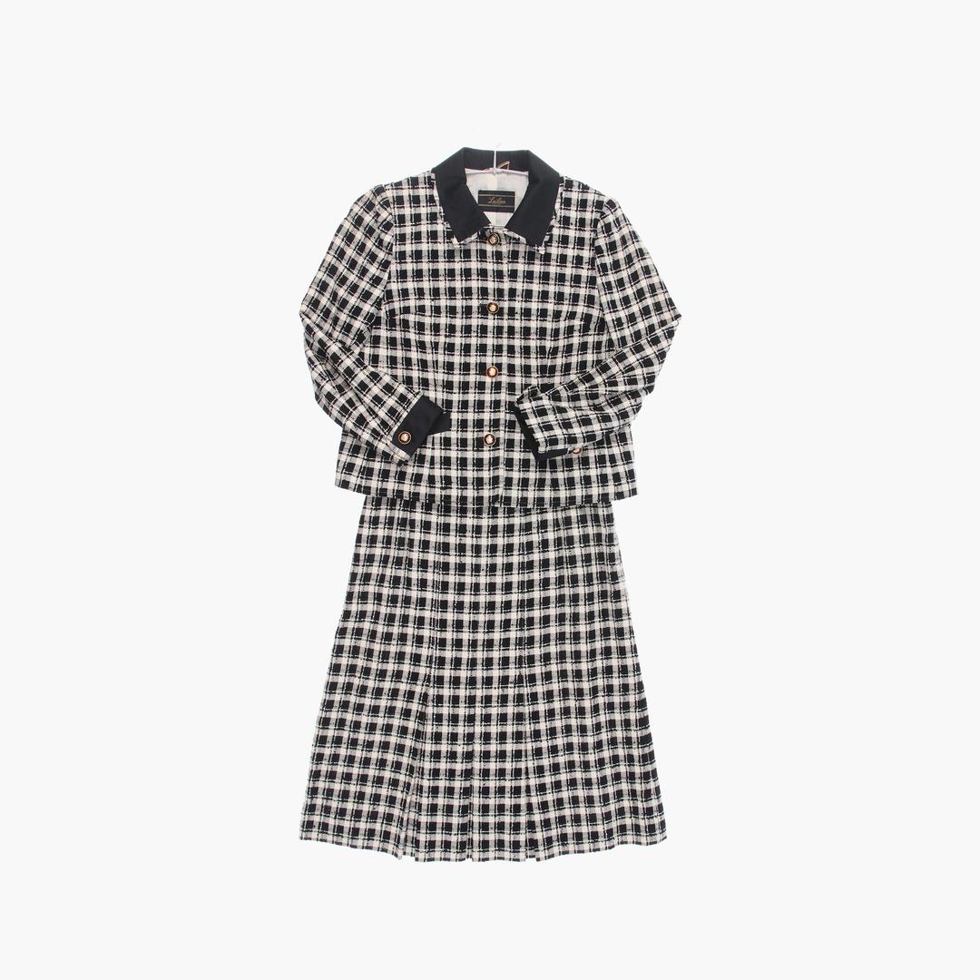 레리안 울 투피스 모직 블레이저 여자 XL